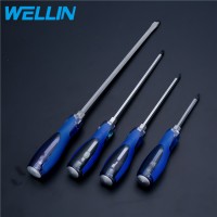 Customized  Hand Tool Carbon Steel Impact Handle Screwdriver  With Magnetic Head