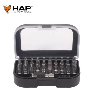 Harpow Tools Impact screwdriver bit set with all types