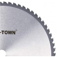 14-Inch 66 Tooth Steel and Ferrous 14 inch Metal Saw Blade with 1-Inch Arbor TWIN-TOWN