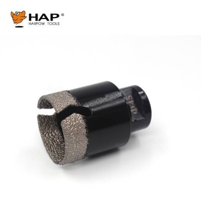 OEM/ODM China supplier focus on vacuum brazed diamond core drill bit diamond hole saw/drill support wholesale and customized