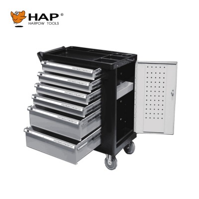 New design  6 drawer and 4 wheel tool cabinet/tool trolley manufacturers in China with high quality and suitable price