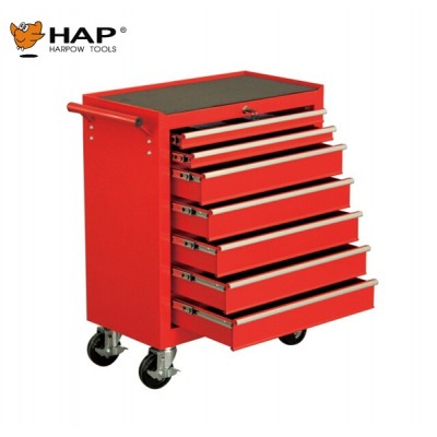 2020 Top Selling Good Looking Red 7 Drawer Tool  Cabinet